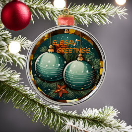 Elegant Jul Ornament