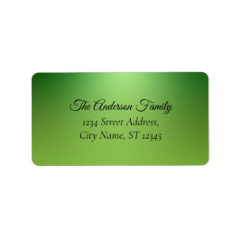 Elegant jul, Party Modern Adressetikett