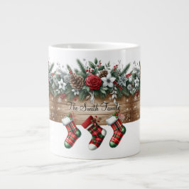 Elegant jul, Party Modern Jumbo Mugg