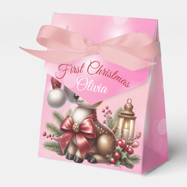 Elegant jul, Party Modern Presentaskar (Framsidan Sidan)