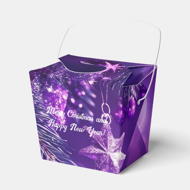 Elegant jul, Party Modern Presentaskar (Framsidan Sidan)