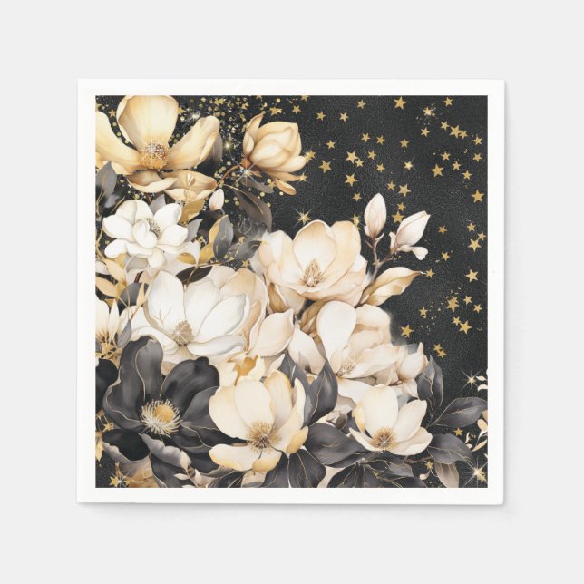 Elegant jul Party Napkins Pappersservett (Framsidan)