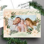 Elegant Jul Poinsettia Splendor Photo Helg Vykort<br><div class="desc">💌 kärlek och sprid munterhet till helgdag med mitt omtänksamt utformade hälsningskort. Det här kortet är en arbetsyta för din helgdag till vänner, familj och högskolor. Jag lade till de fängslande designerna och det här definierade hela min samling helgdag. Jag hoppas att ni kärlek får kort och samlingar lika mycket...</div>