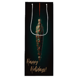 Elegant jul Vin Gift Bag