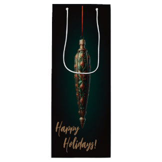 Elegant jul Vin Gift Bag