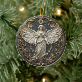 Elegant julängel ornament