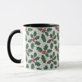 Elegant Julbärs Mönster Jul Tvåtons Mugg