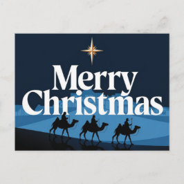 Elegant juldesign - Betlehemsstjärnan Vykort