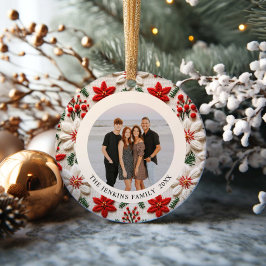 Elegant Julfamilj - foto Ornament