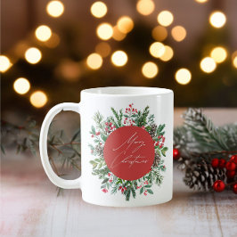 Elegant Julfiende Kaffemugg