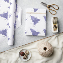 Elegant Julgran | Charming Lavender Lila Presentpapper