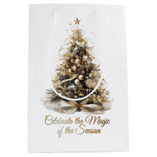 Elegant Julgran Gift Bag