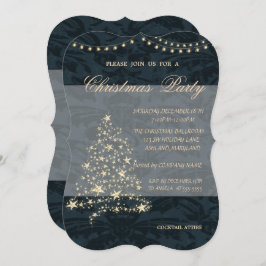 Elegant Julgran,Skakor,Jul Party Inbjudningar