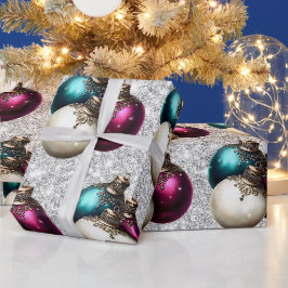 Elegant julgransprydnad Ornament Presentpapper