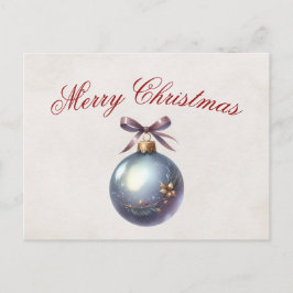 Elegant Julkort Helg Vykort