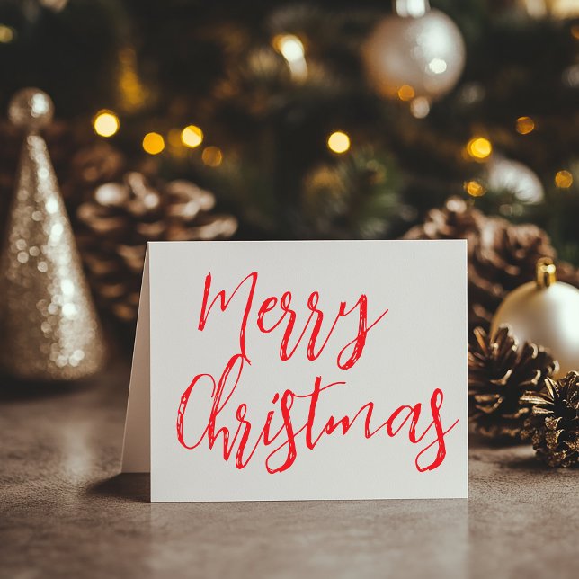 Elegant julkort med utvikning kort (Elegant christmas card)