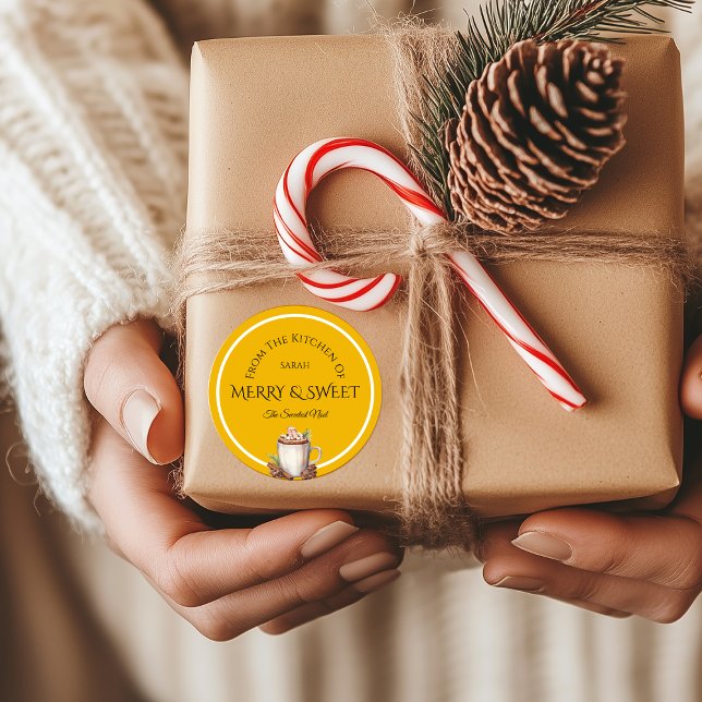 Elegant julmärkets etikett | Den sötaste Noel (Skapare uppladdad)