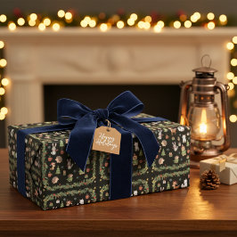 Elegant julpresentförpackningspapper presentpapper