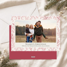 Elegant julröd bladverk Holiday Foto