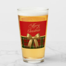 Elegant julrutigt glas