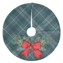 Elegant jultomtblått band