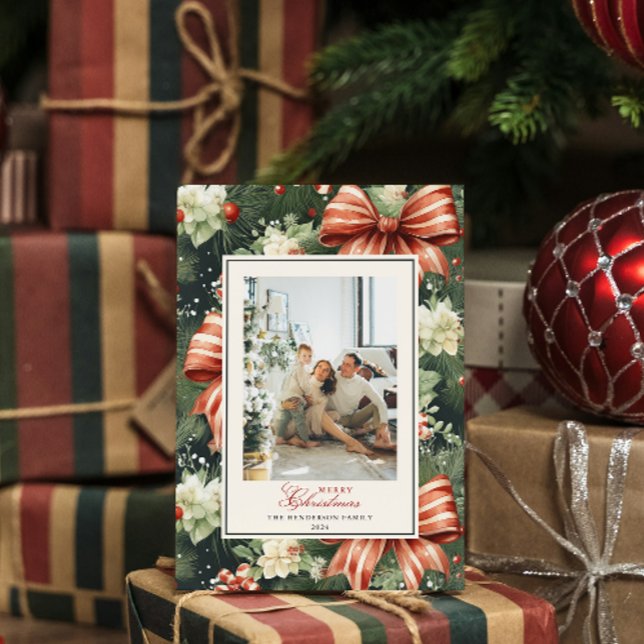 Elegant Jultur Personlig Julkort (Skapare uppladdad)