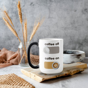 Elegant kaffe på kaffe utanför Mugg
