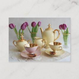 Elegant kaffehusvisitkort visitkort