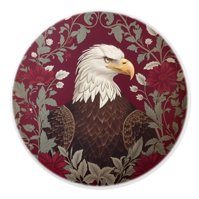 Elegant Kal Eagle William Morris Inspirerad Blommi Knopp (Framsidan)