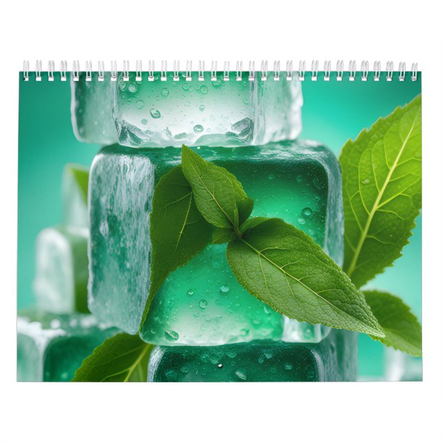 Elegant kalender för kontor och hemmabruk (Omslag)