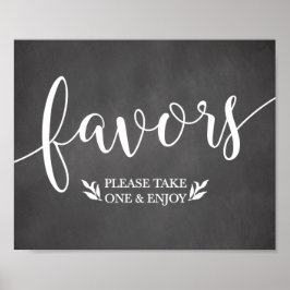 Elegant-kalkylpanel gynnar Bröllop-dekortecken Poster