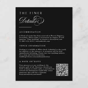 Elegant Kalligrafi Finare Detaljer Inneslutande Ko Inbjudningar