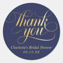 Elegant Kalligrafi Tack Bröllopsfest