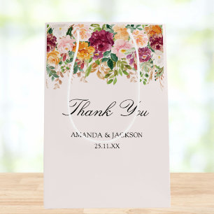 Elegant Kalligrafi Vattenfärg Rosenträdgård Bröllo