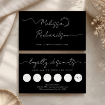 Elegant kalligrafiskrift Minimal salong eller spa