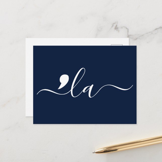 Elegant Kamala Harris för president Vykort (Fram/Back In Situ)