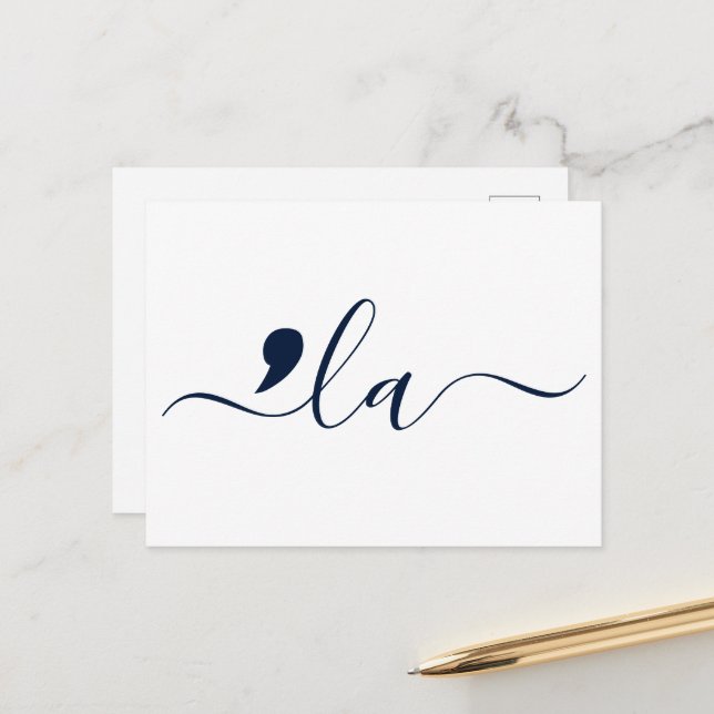 Elegant Kamala Harris för president Vykort (Fram/Back In Situ)