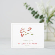 Elegant Kangaroo Tass Flower - Bröllop Tack