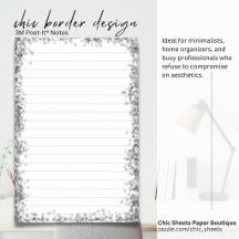 Elegant kantdesign 3M Post-it® Notes