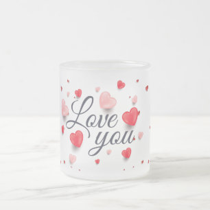 Elegant Kärlek för alla hjärtans dag Kaffe Mugg