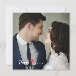 Elegant Kärlek Heart Bröllop Photo Inbjudningar