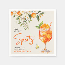 Elegant Kärlek vid First Spritz' Möhippa Pappersservett