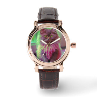Elegant Kattklocka för kattlover Armbandsur