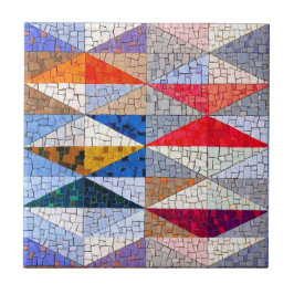 Elegant keramiska plattor som ser ut som mosaik kakelplatta