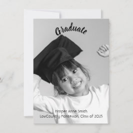 Elegant Kindergarten Studenten meddelande