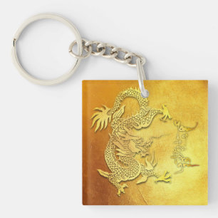 Elegant Kinesisk dragon Year Monogram AK