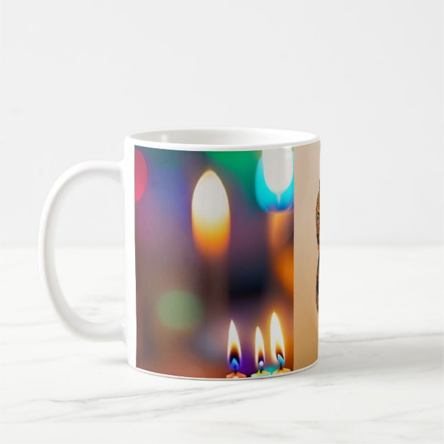 Elegant Kinesiska Vas på Glass Kopp (Vänster)