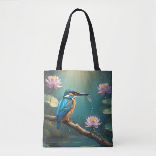Elegant Kingfisher Bird Tygkasse
