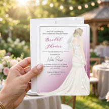 Elegant klädd för tillfället Bröllopsduschfest