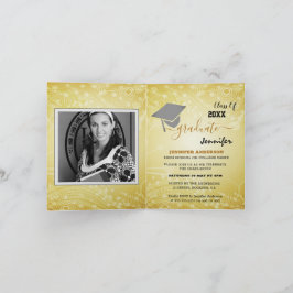 Elegant klass av 20XX, Foto, Topper-examen Inbjudan